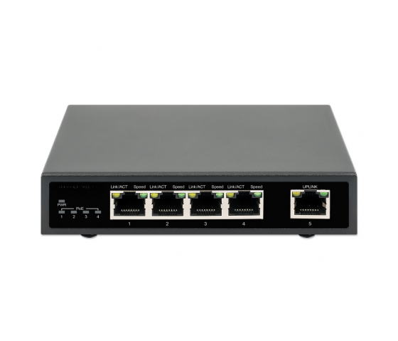 Switch PoE+ Gigabit Ethernet à 5 ports - 62W PoE, Desktop