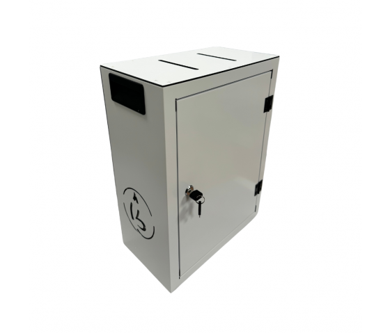 Casier de rangement verrouillable pour 36 téléphones portables - blanc - BTOK36