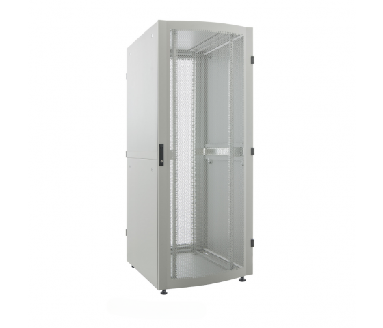 Baie serveur Premium 19 pouces MHT270 avec porte perforée - 26U - 1000 (P) x 600 (L) x 1322 (H) - flatpack - gris