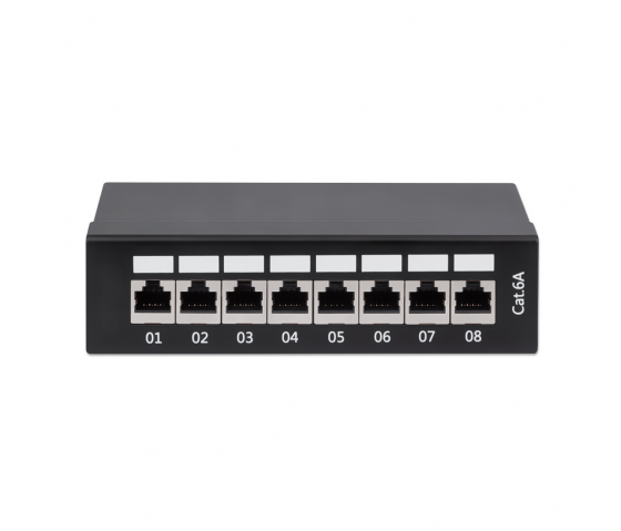 Panneau de brassage Cat6 8 ports