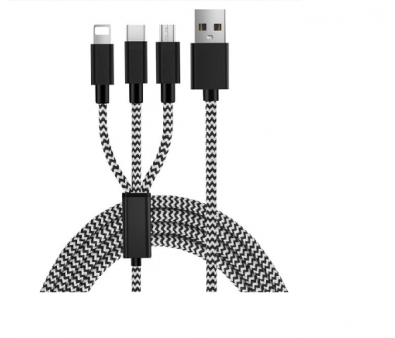 Câble lightning USB 1 mètre