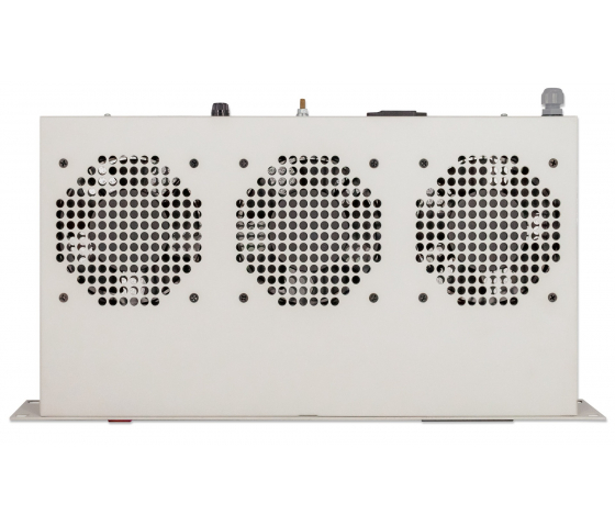 Unité de ventilation à 3 ventilateurs 1U pour baies 19 pouces - gris