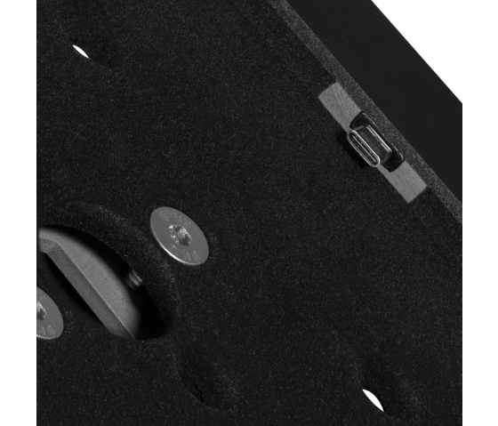 Support mural Domo Slide avec fonction de chargement pour tablette Samsung Galaxy Tab A7 10.4 pouces - Noir