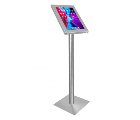 Support de tablette au sol Securo XL pour tablettes de 13-16 pouces - acier inoxydable