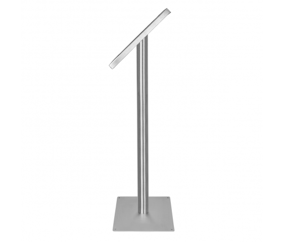 Support de tablette au sol Securo XL pour tablettes de 13-16 pouces - acier inoxydable