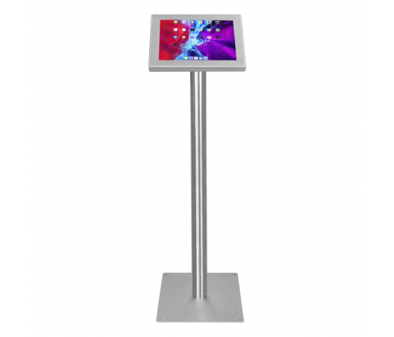 Support de tablette au sol Securo L pour tablettes de 12-13 pouces - acier inoxydable