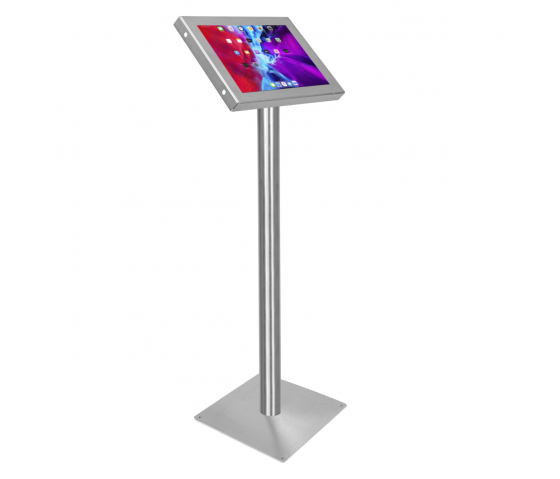 Support de tablette au sol Securo XL pour tablettes de 13-16 pouces - acier inoxydable