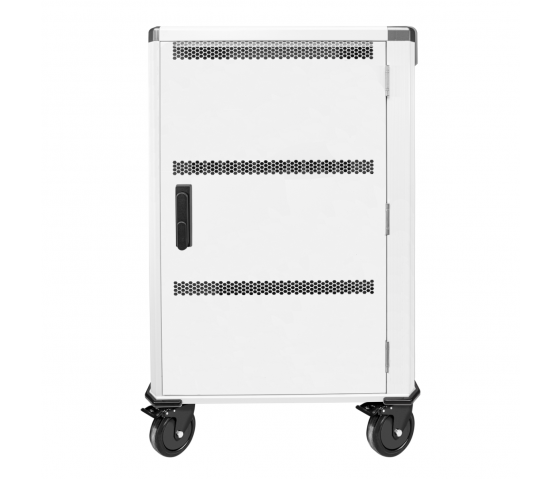 Chariot de chargement BRV30 pour 30 appareils mobiles jusqu'à 16 pouces - blanc