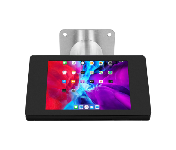 Support mural Fino pour tablettes Samsung Galaxy Tab 9.7 - noir/acier inoxydable 