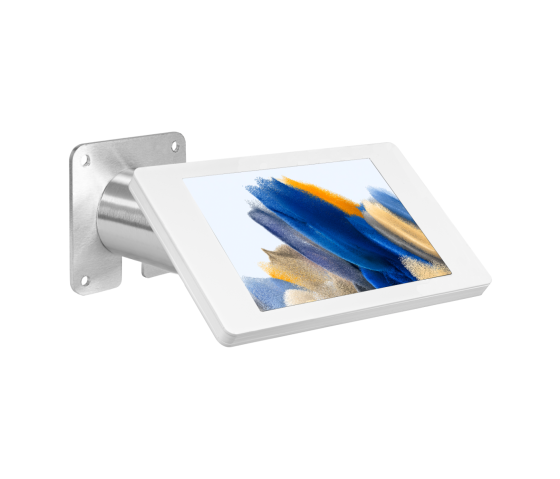 Support mural Fino pour Samsung Galaxy Tab A 10.5 - blanc/acier inoxydable 