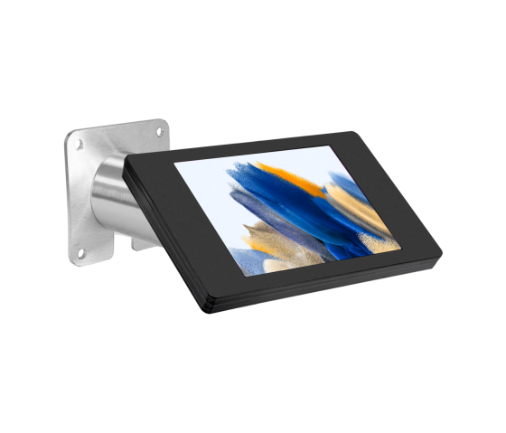Support mural Fino pour tablettes Samsung Galaxy Tab 9.7 - noir/acier inoxydable 