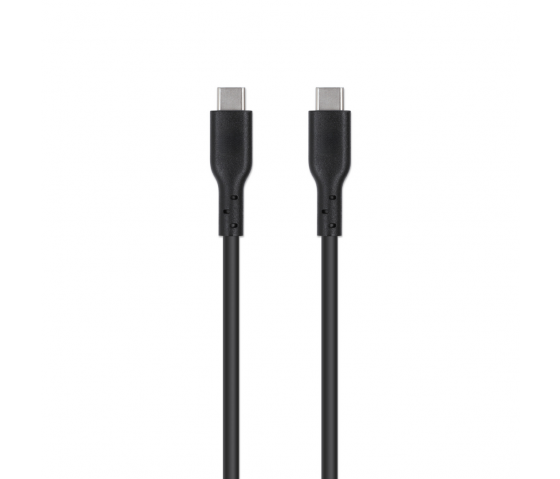 SuperSpeed+ USB-C naar USB-C kabel - 10 Gbps - 60W - 0.5 meter - zwart