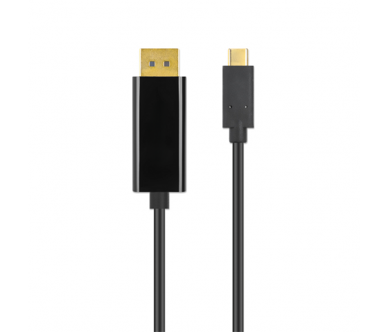 Câble adaptateur USB-C vers DisplayPort - 2 mètres - noir