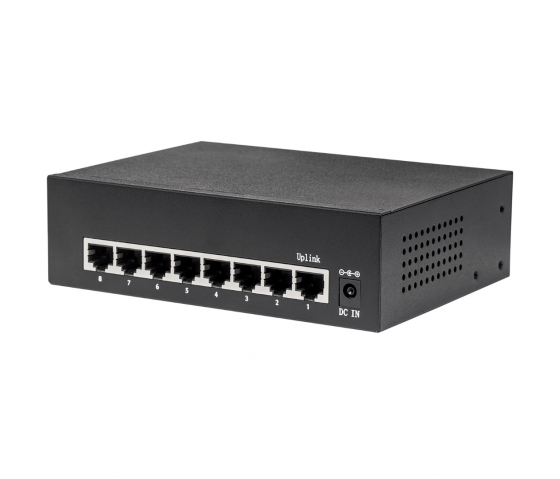 Switch Gigabit Ethernet PoE+ à 8 ports - 60W PoE, Desktop