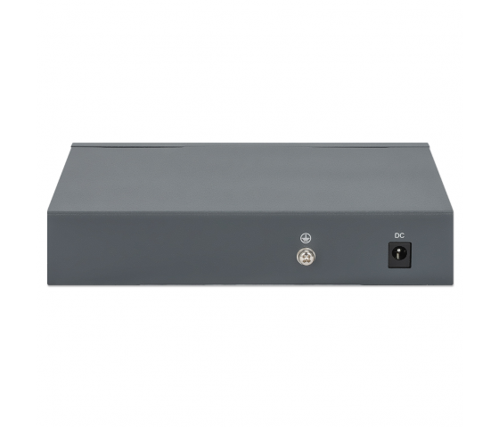 PoE-Powered 5-Poorts Gigabit Switch met PoE Passthrough - 65W PoE, Desktop/Wall-mount