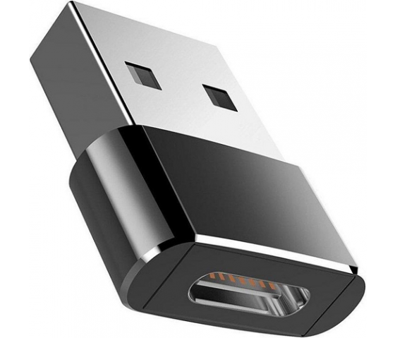 Domo Sell 2 pièces adaptateur usb a vers usb c ou convertisseur USB C vers USB A - noir - USB-A - USB-C- 2 pièces