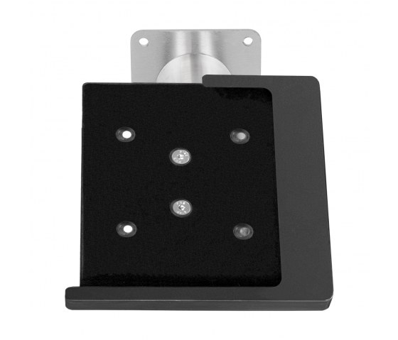 Support mural Domo Slide pour iPad 10.9 & 11 pouces - noir/ acier inoxydable