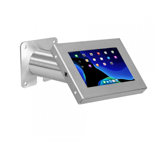 Support mural Securo S pour tablettes de 7-8 pouces - acier inoxydable