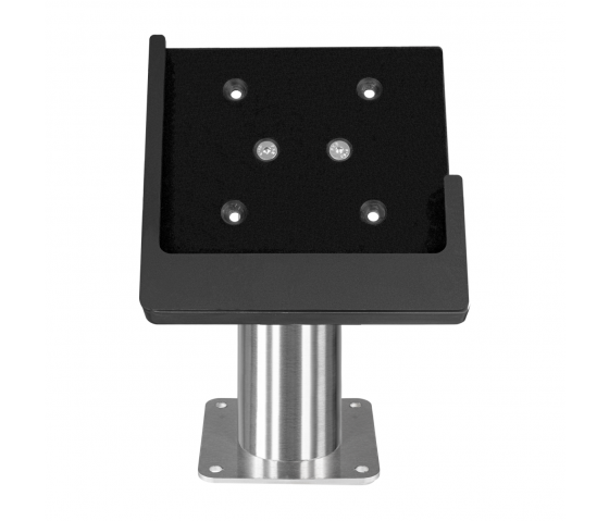 Domo Slide support de bureau fixe pour iPad 10.2 & 10.5 - Noir/RVS