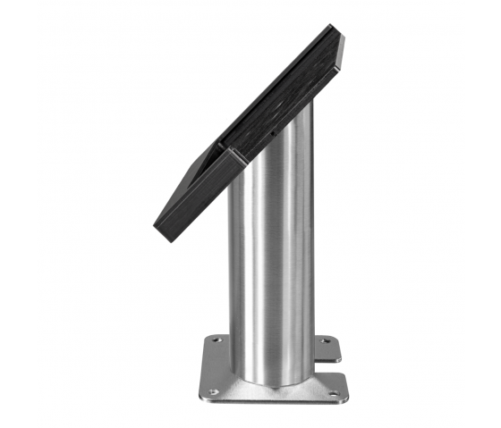 Domo Slide support de bureau fixe pour iPad 10.2 & 10.5 - Noir/RVS