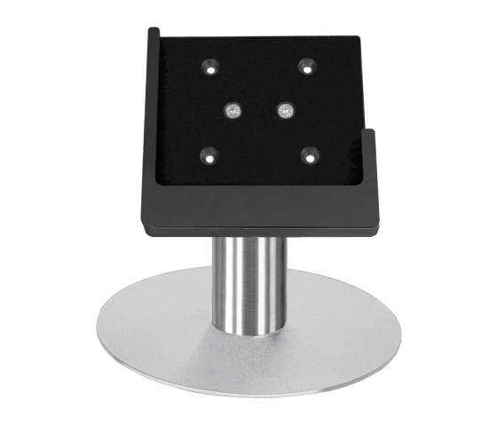 Support de bureau Domo Slide avec fonction de recharge pour iPad Air 13 pouces 2024 - noir/acier