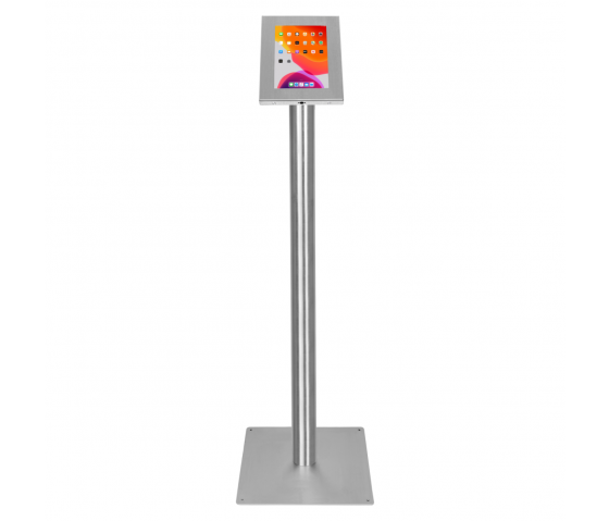 Support de tablette au sol Securo S pour tablettes de 7-8 pouces - acier inoxydable
