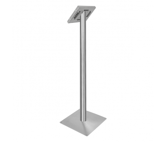 Support de tablette au sol Securo S pour tablettes de 7-8 pouces - acier inoxydable