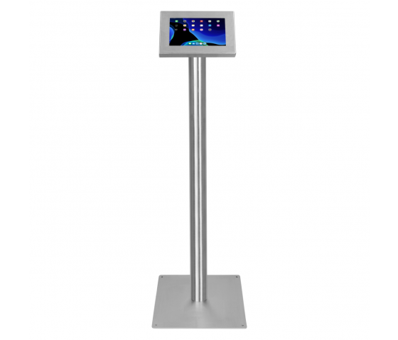 Support de tablette au sol Securo S pour tablettes de 7-8 pouces - acier inoxydable