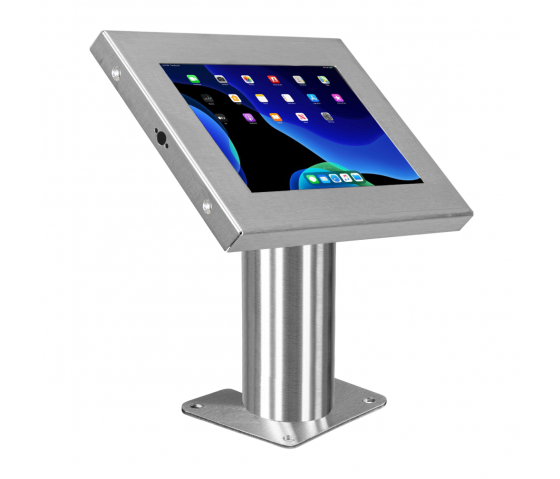 Support mural Securo S pour tablettes de 7-8 pouces - acier inoxydable