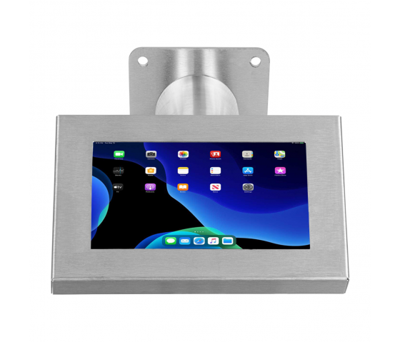 Support mural Securo S pour tablettes de 7-8 pouces - acier inoxydable