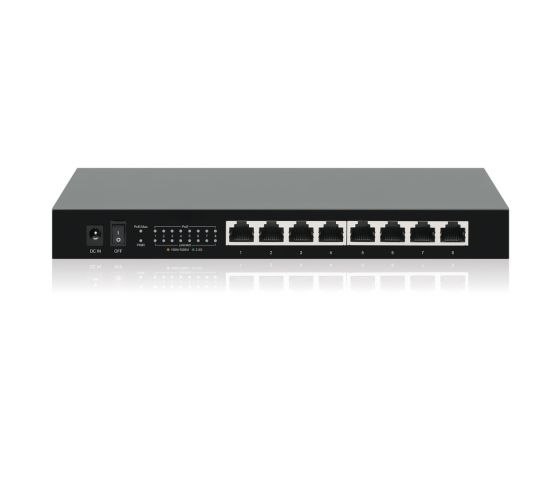 Switch PoE+ Ethernet 2.5G à 8 ports - 100W PoE, non géré, montage mural ou de bureau