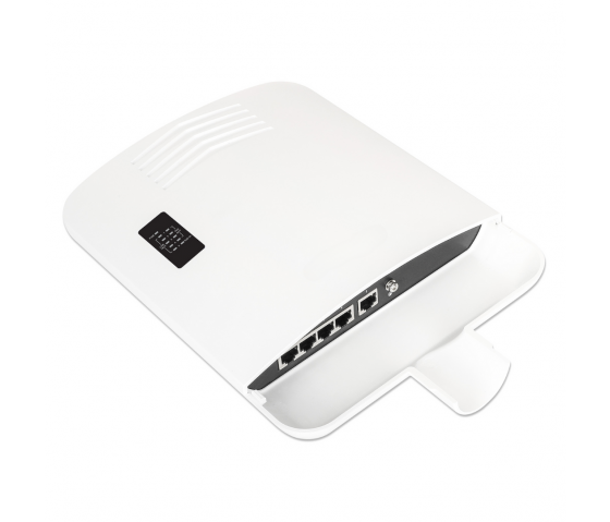 Commutateur Gigabit 5 ports alimenté par PoE pour l'extérieur - Extension PoE+, étanche à la pluie, IP65