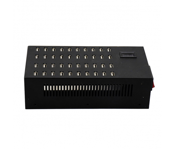 Concentrateur de charge de bureau 40 ports USB-A 8.5W - Indicateurs LED