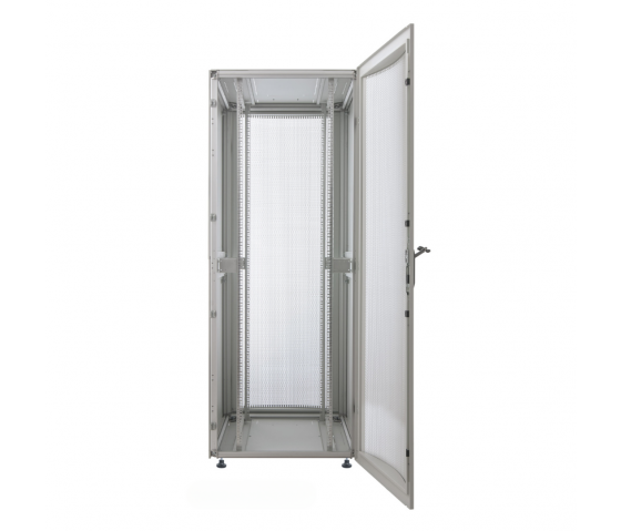 Baie serveur Premium 19 pouces MHT276 avec porte perforée - 26U - 1000 (P) x 600 (L) x 1322 (H) - assemblée - gris