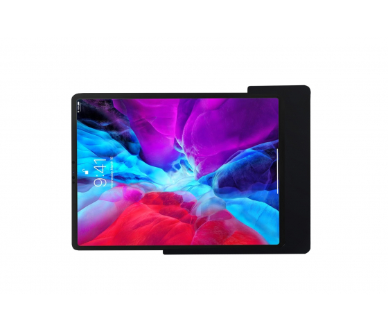 Support mural plat Domo Slide avec fonction de recharge pour iPad Air 13 pouces 2024 - noir
