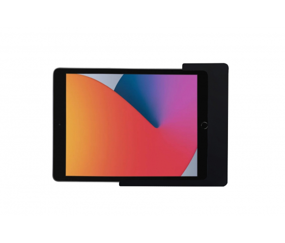 Domo Slide support mural plat avec fonctionnalité de charge pour Samsung Galaxy Tab S8 & S9 14.6 - noir