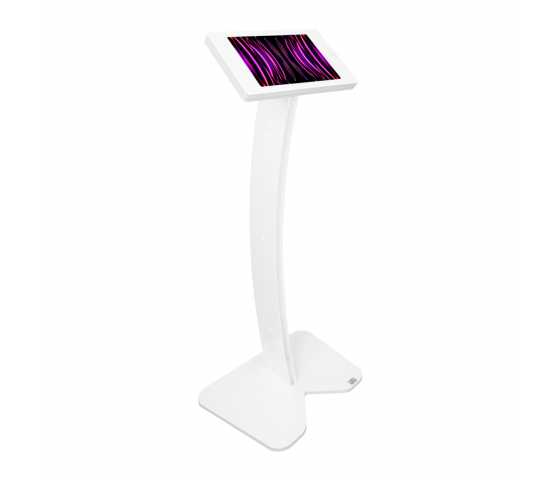 Support de sol Fino Curved LED pour iPad 10.9 & 11 pouces - blanc