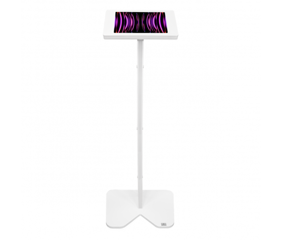 Support de sol Fino Curved LED pour iPad 10.9 & 11 pouces - blanc