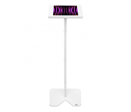 Support de sol Fino Curved LED pour iPad Air/Pro 11 pouces 2024 - blanc