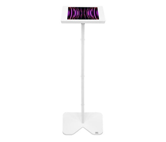Support de sol Fino Curved LED pour iPad Air 13 pouces 2025 - blanc
