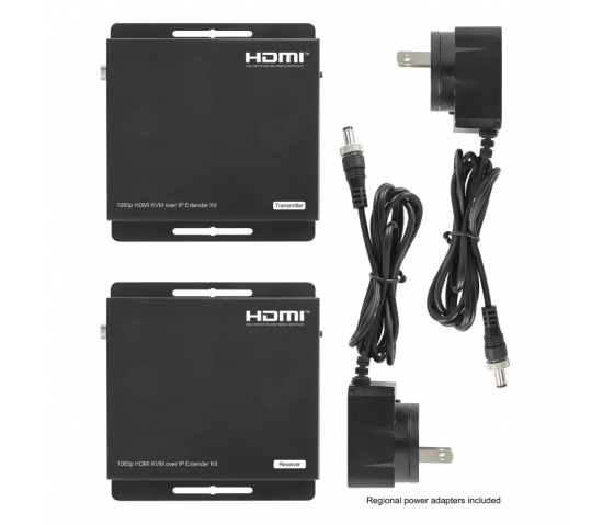 Kit d'extension HDMI KVM sur IP 1080p