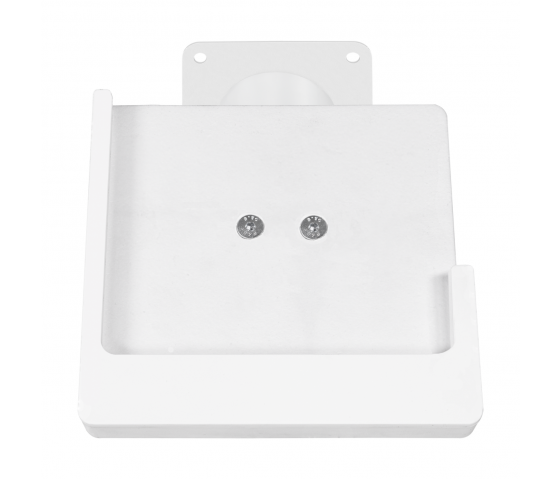 Support mural Domo Slide avec fonction de charge pour iPad Air 13 pouces 2024 - blanc