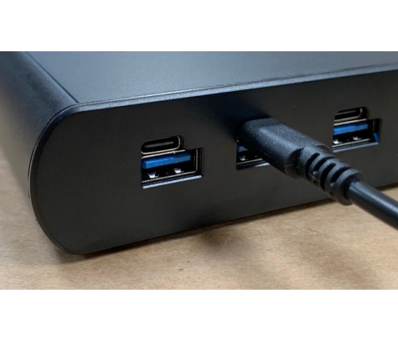 Concentrateur de charge 5 ports Dual Charge USB-A/USB-C 150W - noir