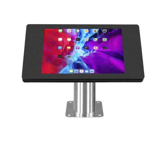 Support de table Fino Samsung Galaxy Tab A7 Lite 8,7 pouces - acier inoxydable/noir