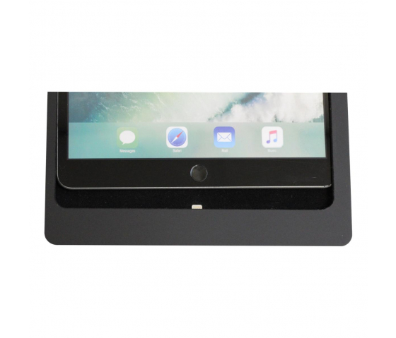Support mural plat Domo Slide pour Samsung Galaxy Tab A9 8.7 pouces - Fonctionnalité de recharge - noir