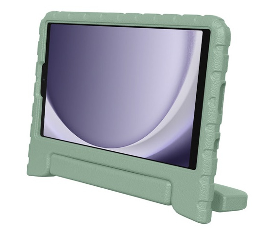 Coque de protection KidsCase avec poignée pour Samsung Galaxy Tab A9 8.7 pouces - Vert olive