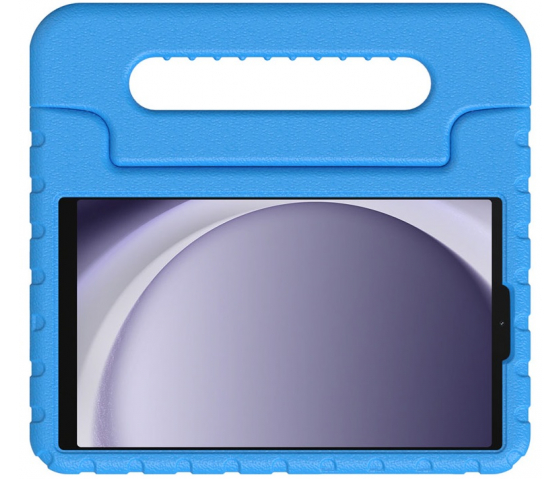 Coque de protection KidsCase avec poignée pour tablette Samsung Galaxy Tab A9 8.7 pouces - Bleu