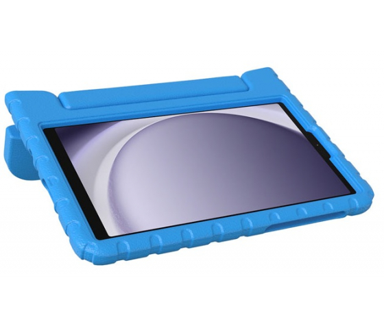 Coque de protection KidsCase avec poignée pour tablette Samsung Galaxy Tab A9 8.7 pouces - Bleu