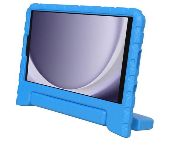 Coque de protection KidsCase avec poignée pour tablette Samsung Galaxy Tab A9 8.7 pouces - Bleu