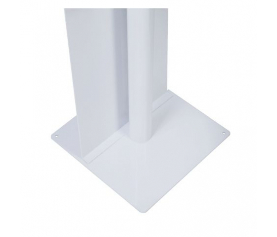 Plaque d'affichage blanche